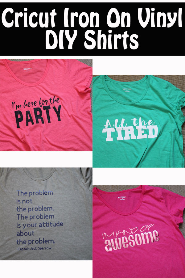 Cricut Iron on Vinyl DIY Shirts - Best HTV Shirts