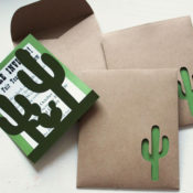 fiinished cactus invitations