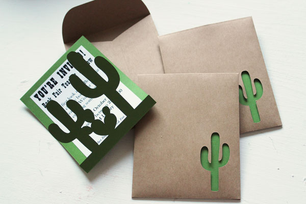 fiinished cactus invitations