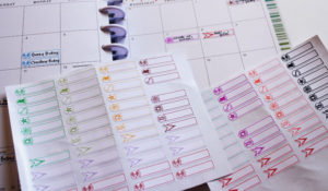 Create your own planner stickers by having your Cricut draw them!