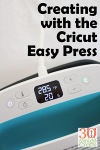 Creating with the Cricut Easy Press - Basic Cricut Easy Press Instructions