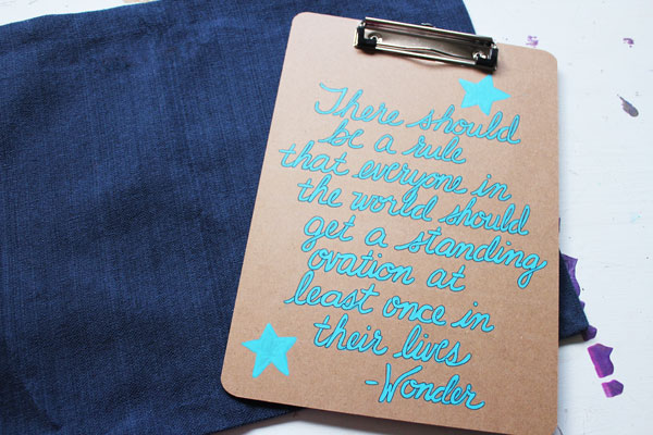 WONDER quote clipboard