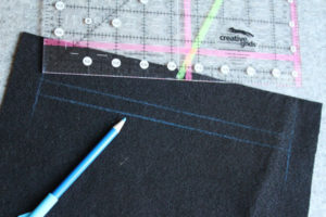 draw zipper outline
