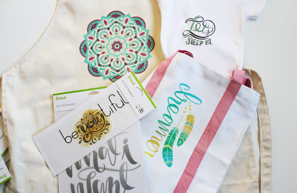 Cricut iron on deals designs