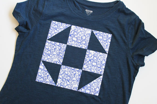 DIY Quilt Block Tee