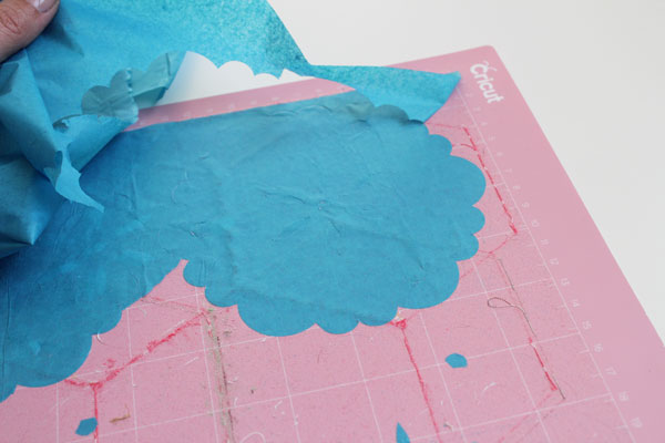 How to Cut Tissue Paper with Cricut - Crafting in the Rain