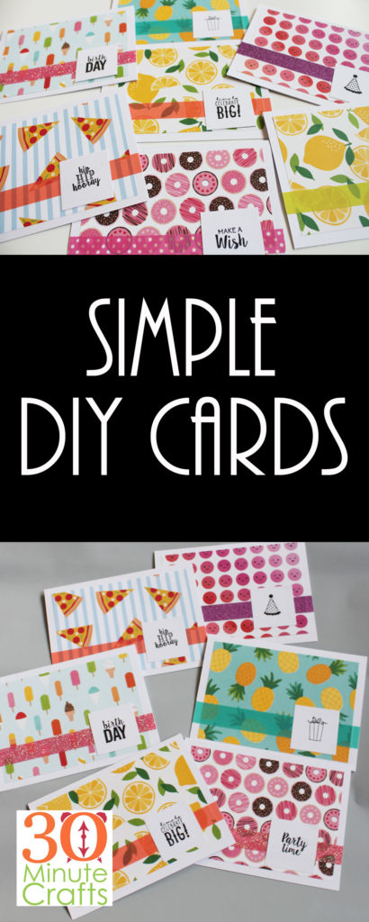 13 Easy Card-Making Ideas That Take 30 Minutes or Less