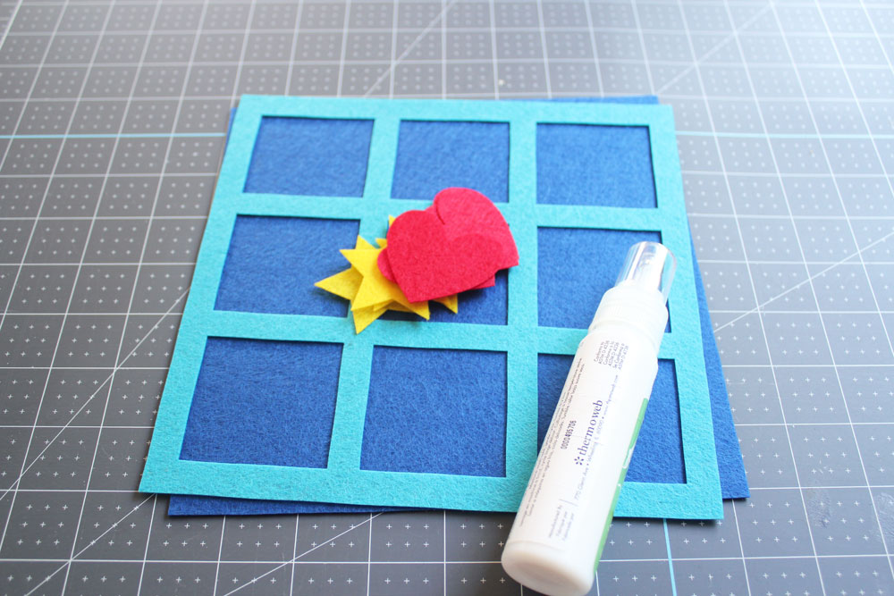 Easy DIY Felt Tic-Tac-Toe Board - How To Run A Home Daycare