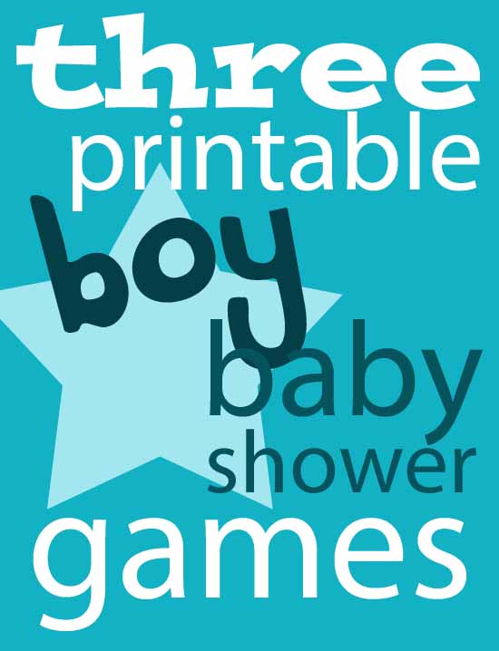 Baby Shower Games: Free and Fun Printables!