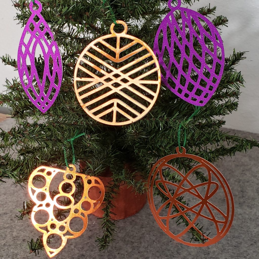 10 Easy Acrylic Ornaments for Cricut, ScanNCut and Silhouette